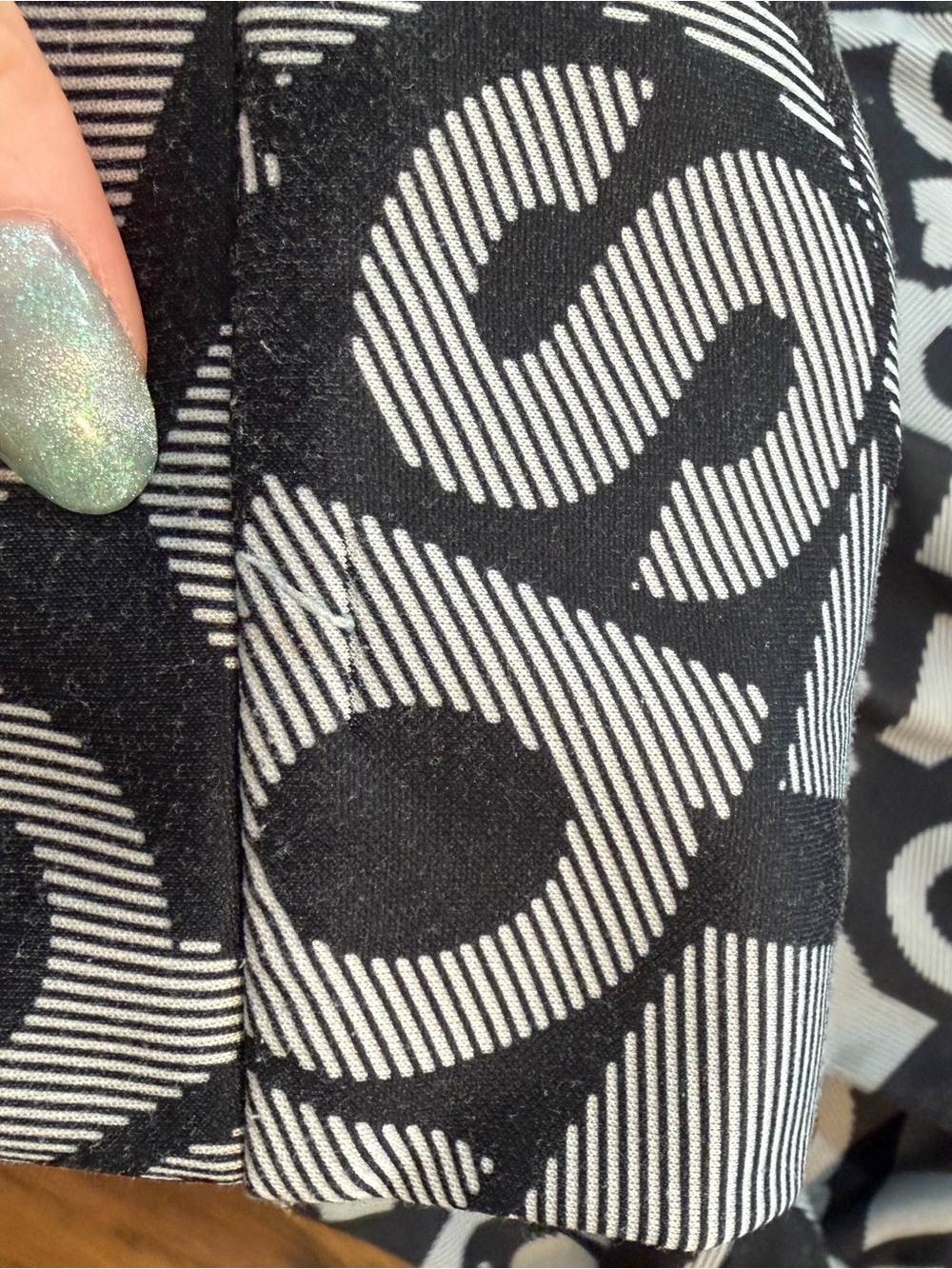 adidas Black & Gray Allover Logo Kids Hoodie - Picture 6 of 6